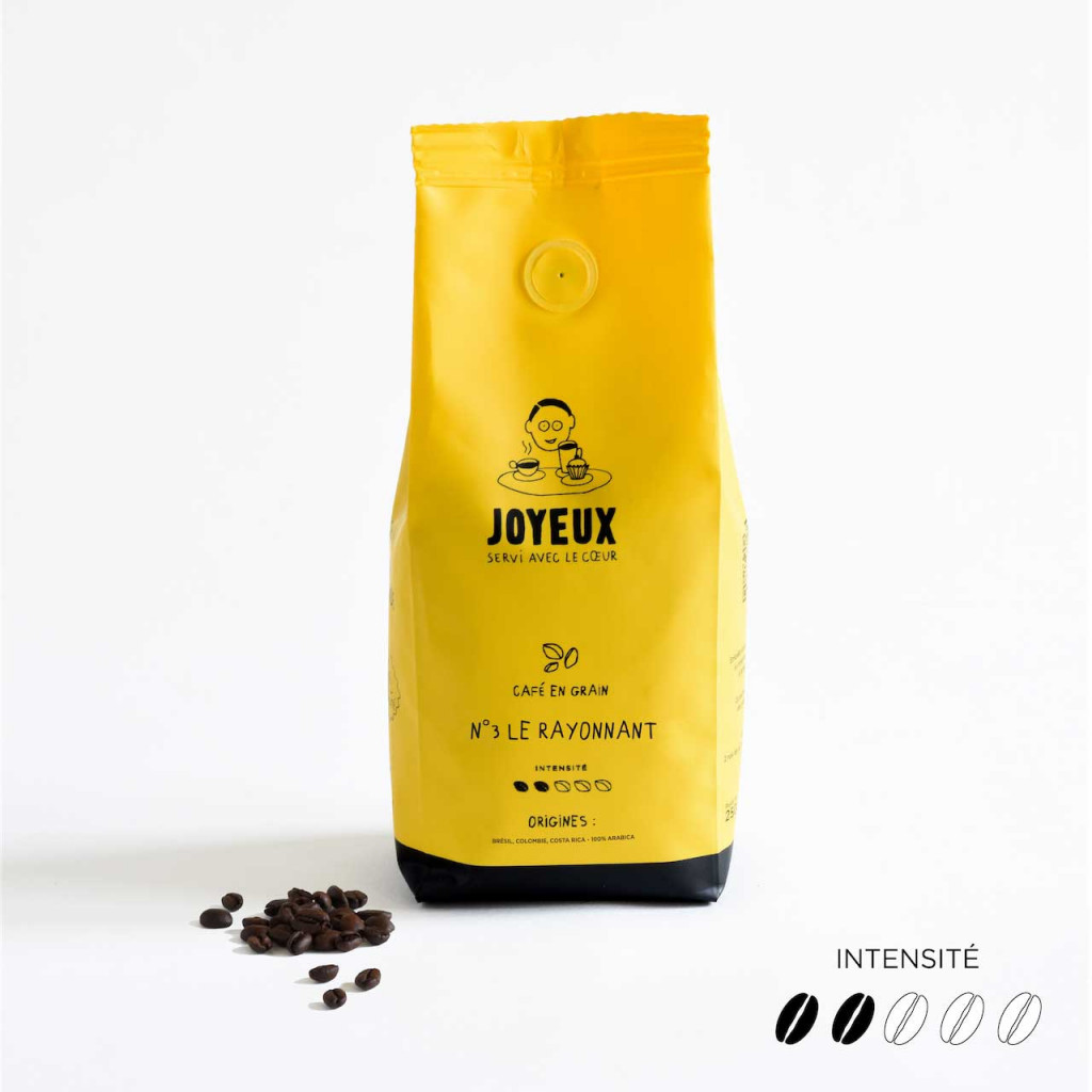 Café de spécialité N°3 le Rayonnant - 250 G