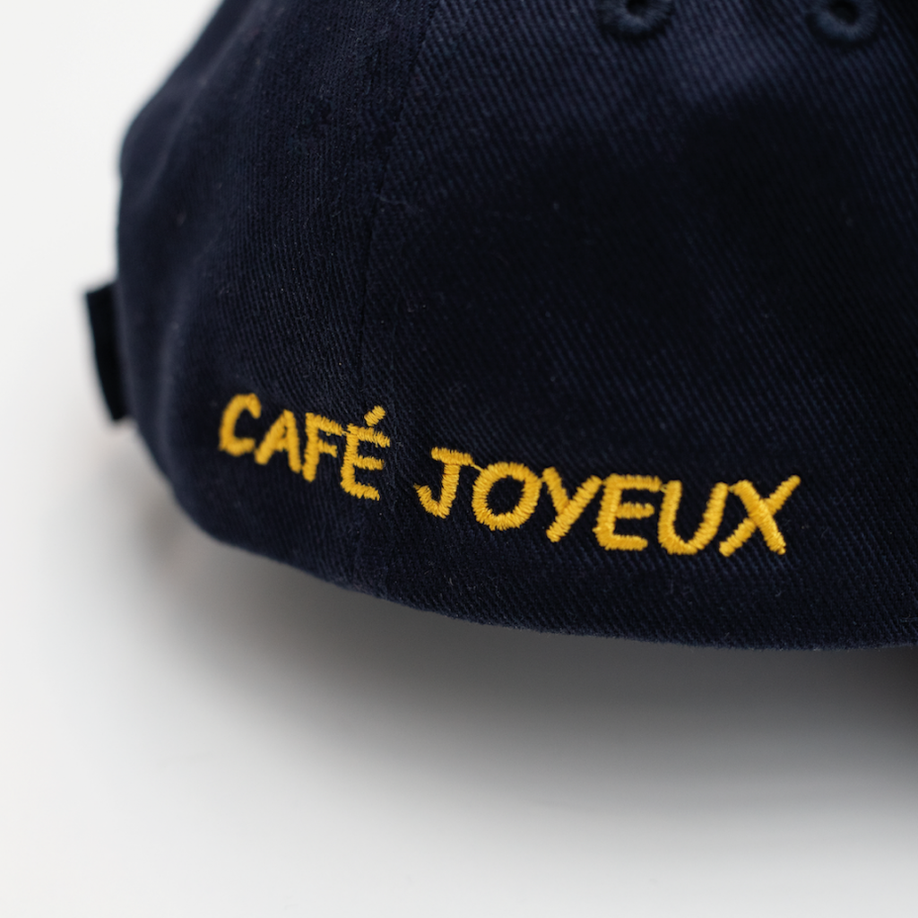 Café joyeux - Casquette Capt'ain  en détails