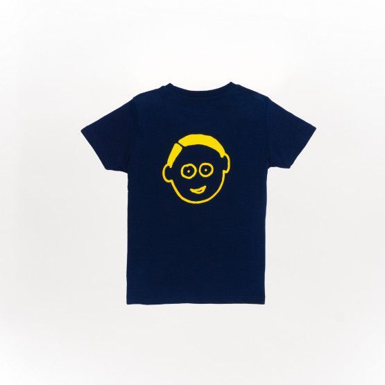 Café Joyeux - Kinder T shirt Navy - Achterzijde