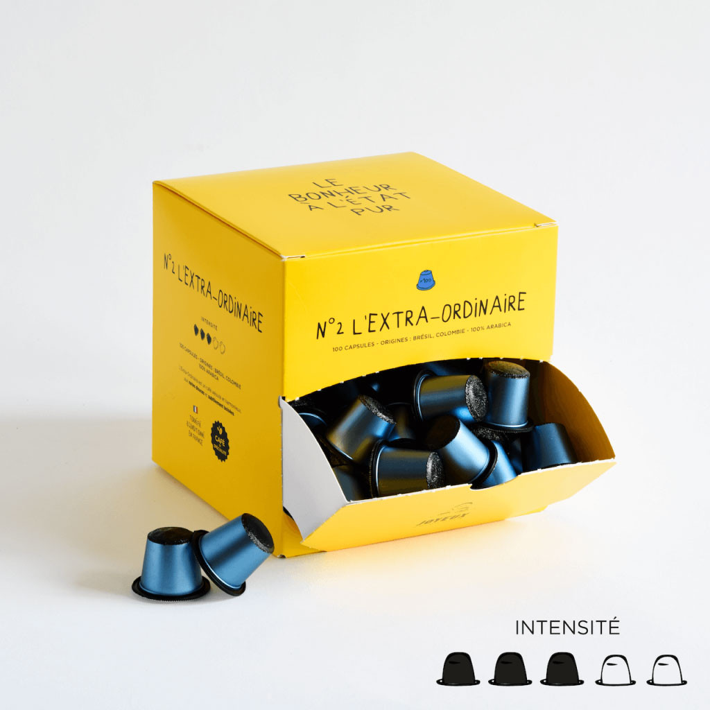 Koffie in capsules N°2 l'Extraordinaire x100