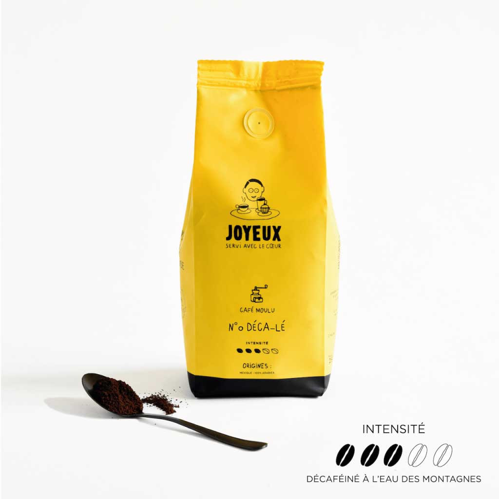 Ground coffee N°0 le Déca-lé - 250 Gr ground