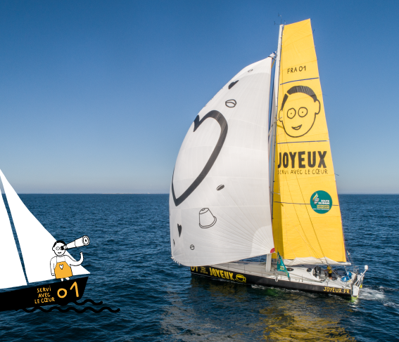 Café Joyeux : le chantier V1D2 à Caen met à l'eau un joyeux voilier sur la route du Rhum 2018 - OUEST FRANCE