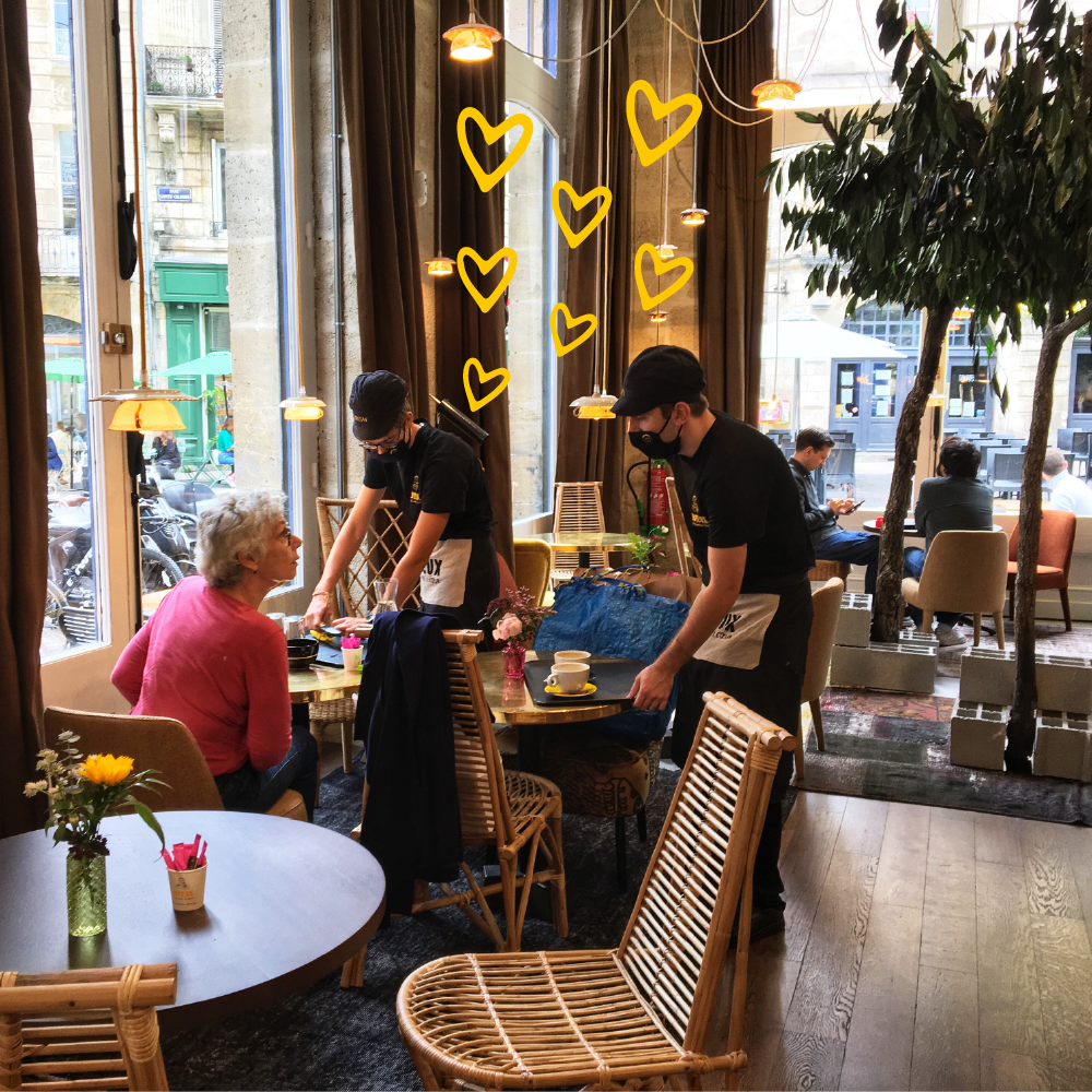 Café Joyeux: in Bordeaux you can find happy disabled people in our inclusive restaurant for the disabled - SUD OUEST