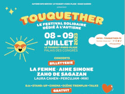 RENDEZ-VOUS AU FESTIVAL INCLUSIF « TOUQUETHER » LES 8 ET 9 JUILLET